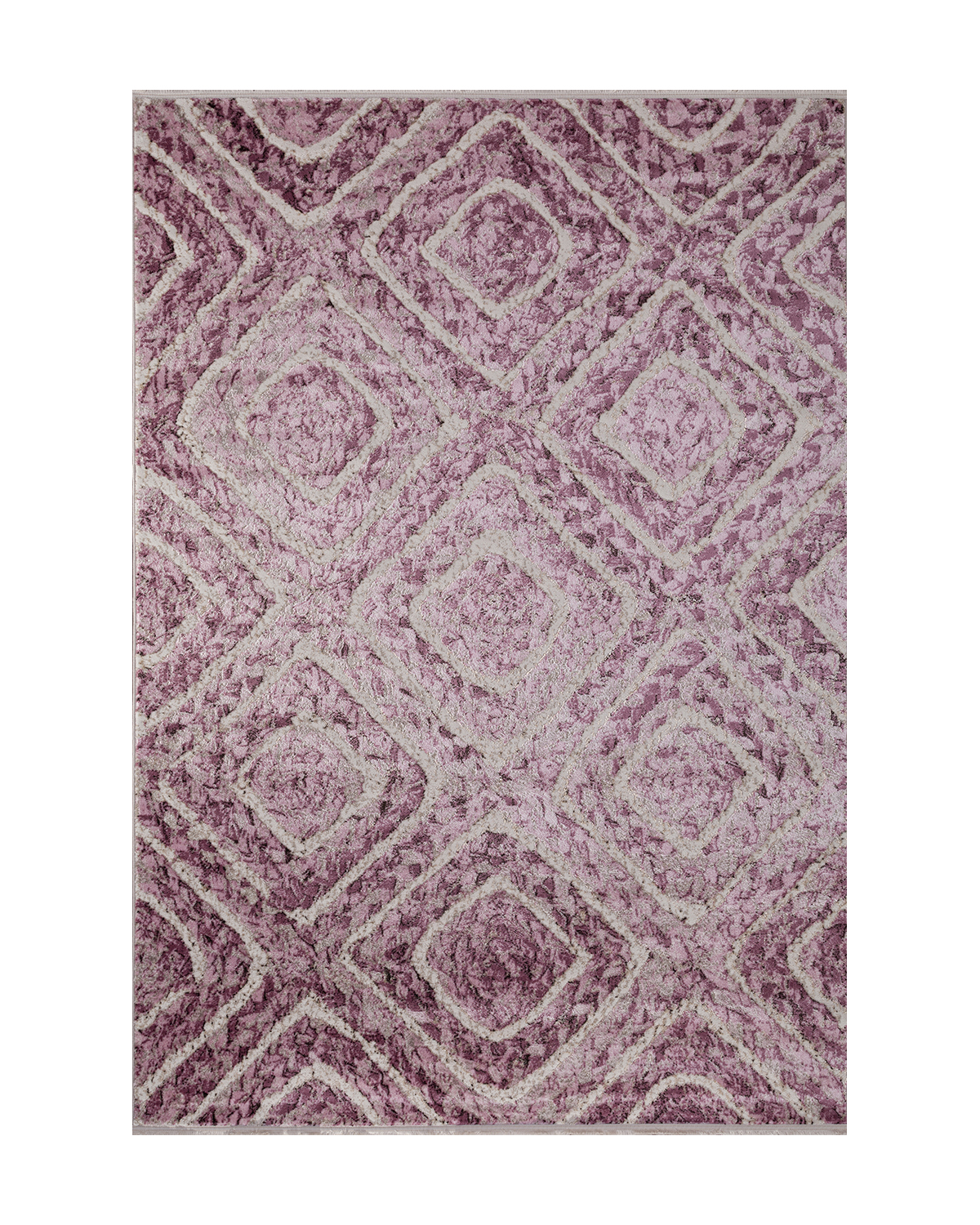 

Ковёр Merinos Morocco 280x380 прямоугольный розовый бежевый D856