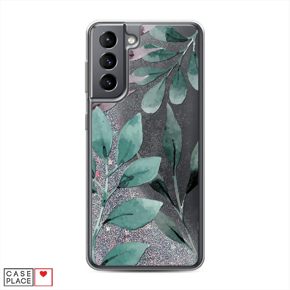 

Чехол Awog на Samsung Galaxy S21 / Самсунг S21 "Листы цветов", Разноцветный, 2101891-1