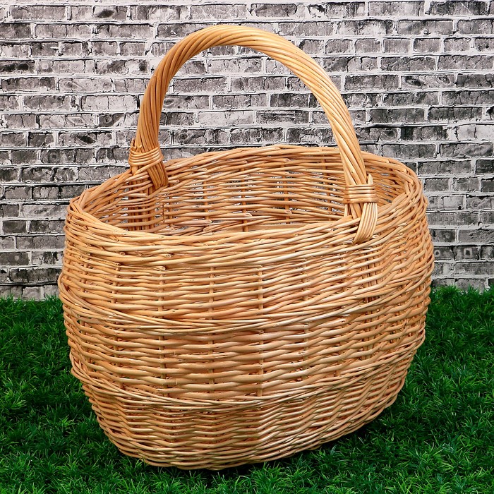 

Корзина Sima-land "Грибная", №5, 40х34х42 см, 20 л, ручное плетение, ива
