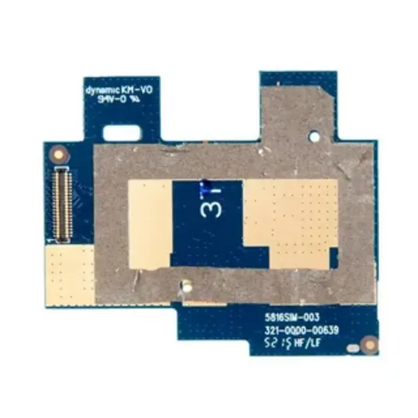 Плата с разъемом Sim и SD для Asus ZB551KL
