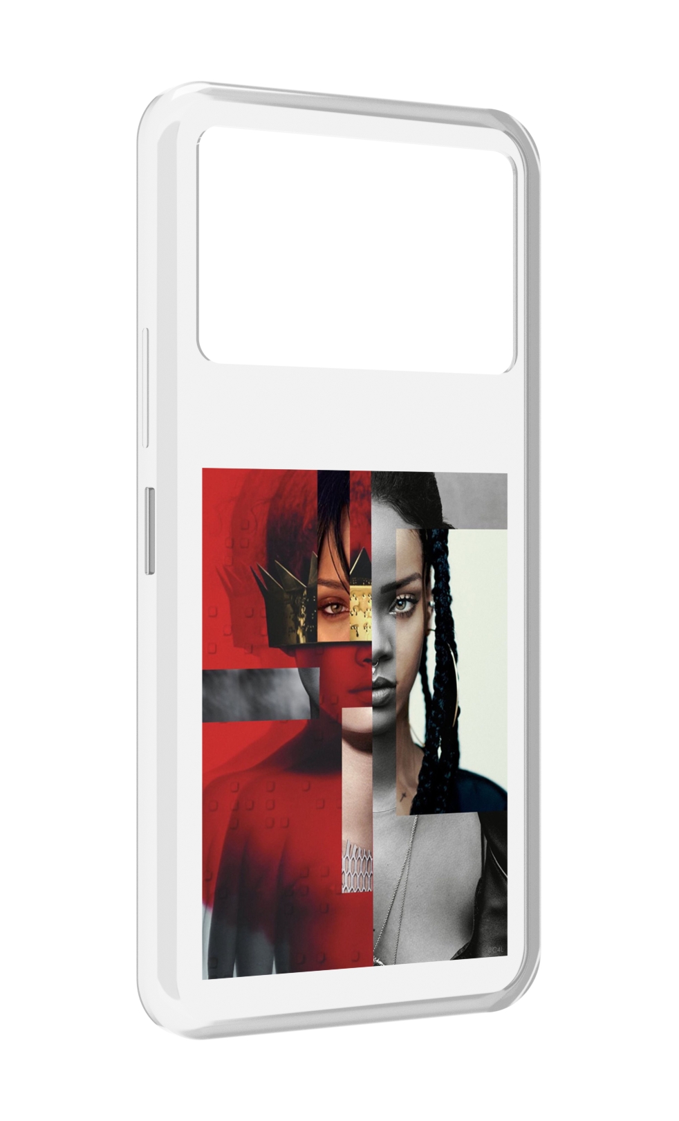 

Чехол MyPads Обложка-Рианна для Infinix NOTE 12 VIP (X672), Прозрачный, Tocco