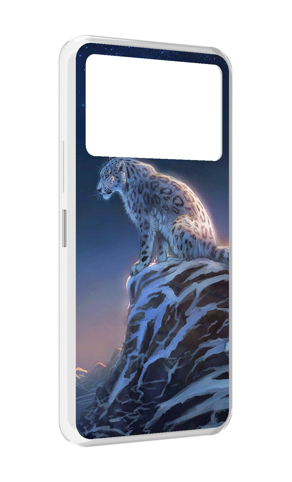 

Чехол MyPads Одинокий-Барс для Infinix NOTE 12 VIP (X672), Прозрачный, Tocco