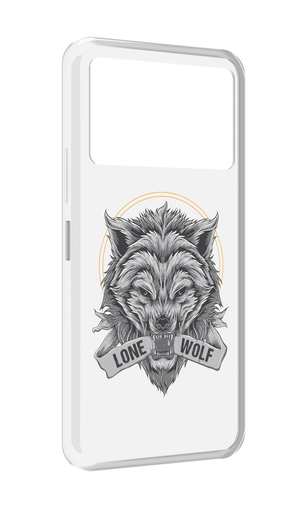 

Чехол MyPads Одинокий-волк мужской для Infinix NOTE 12 VIP (X672), Прозрачный, Tocco