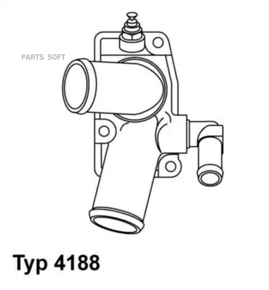 

Термостат Wahler 418892D