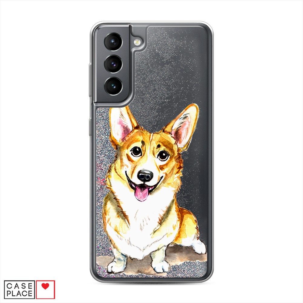 

Чехол Awog на Samsung Galaxy S21 / Самсунг S21 "Малыш корги", Разноцветный, 2101891-1