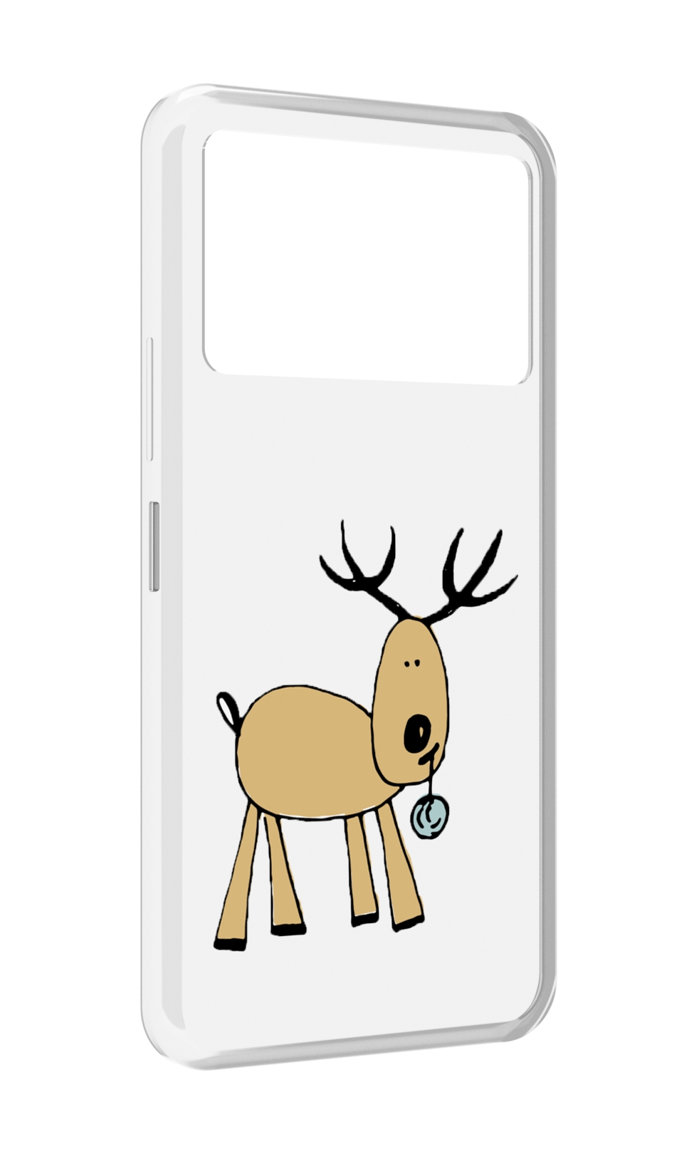 

Чехол MyPads Олень с шариком для Infinix NOTE 12 VIP (X672), Прозрачный, Tocco