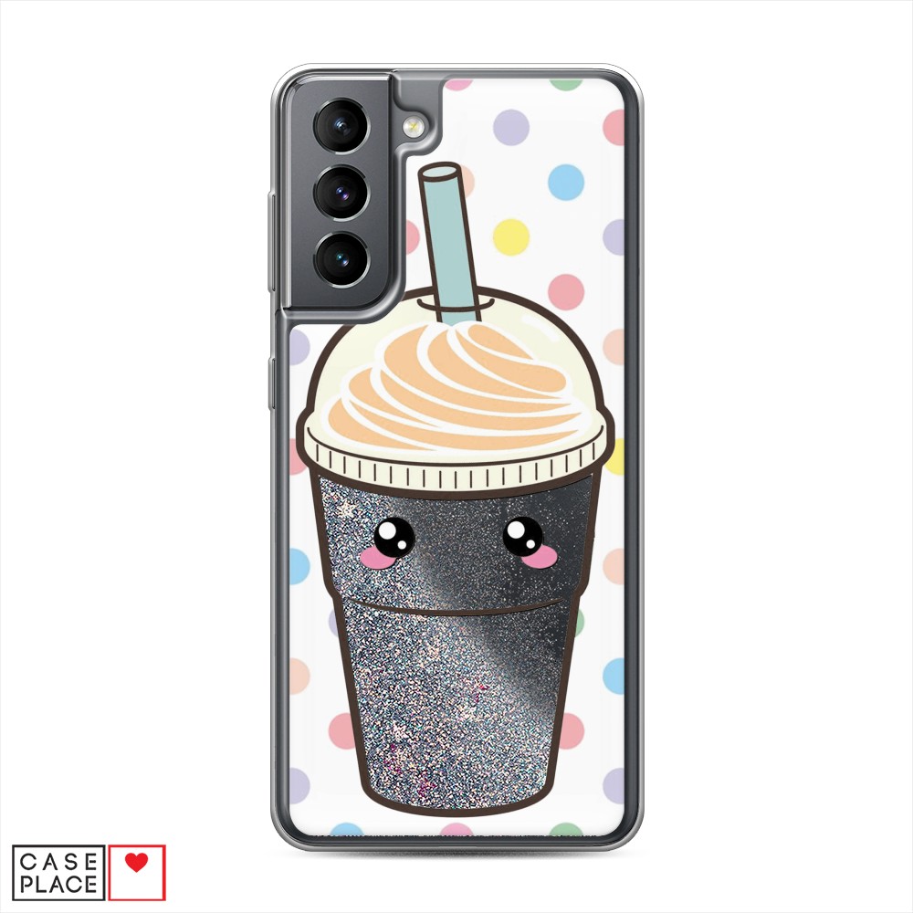 

Чехол Awog на Samsung Galaxy S21 / Самсунг S21 "Милый стакан", Разноцветный, 2101891-1
