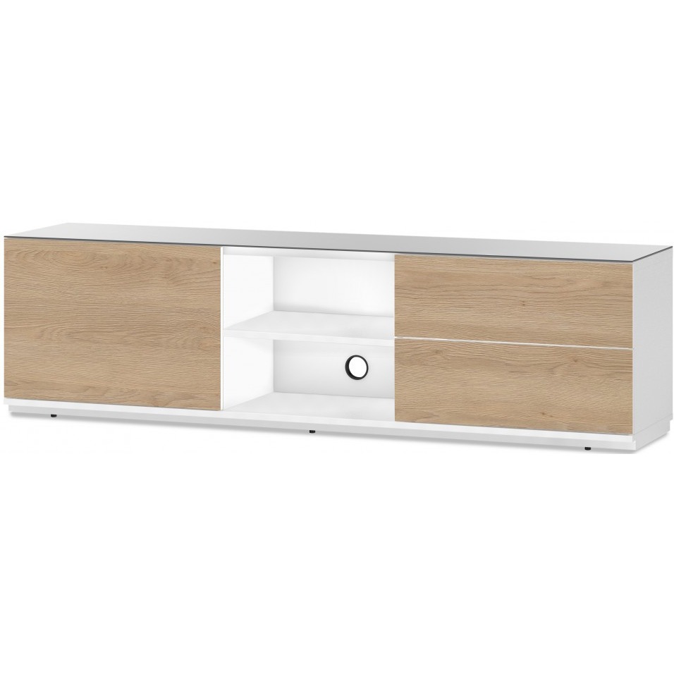 фото Тумба для тв sonorous lb 1181 gwht oak