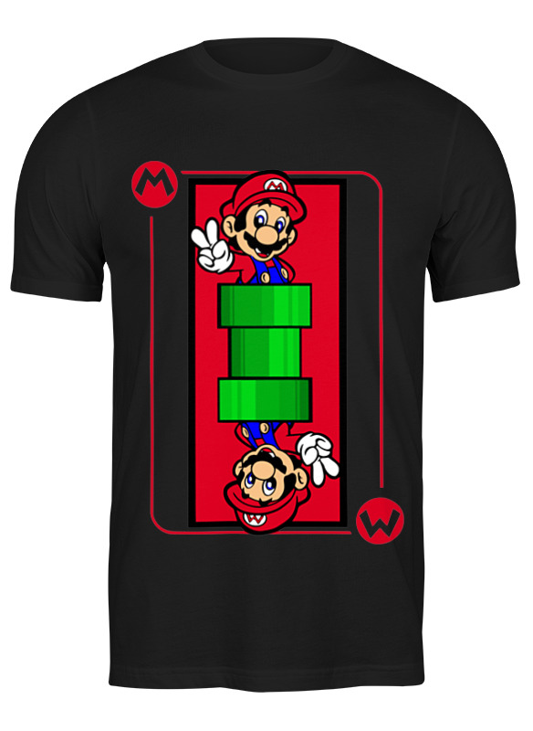 

Футболка мужская Printio Марио (mario) черная XL, Черный, Марио (mario)