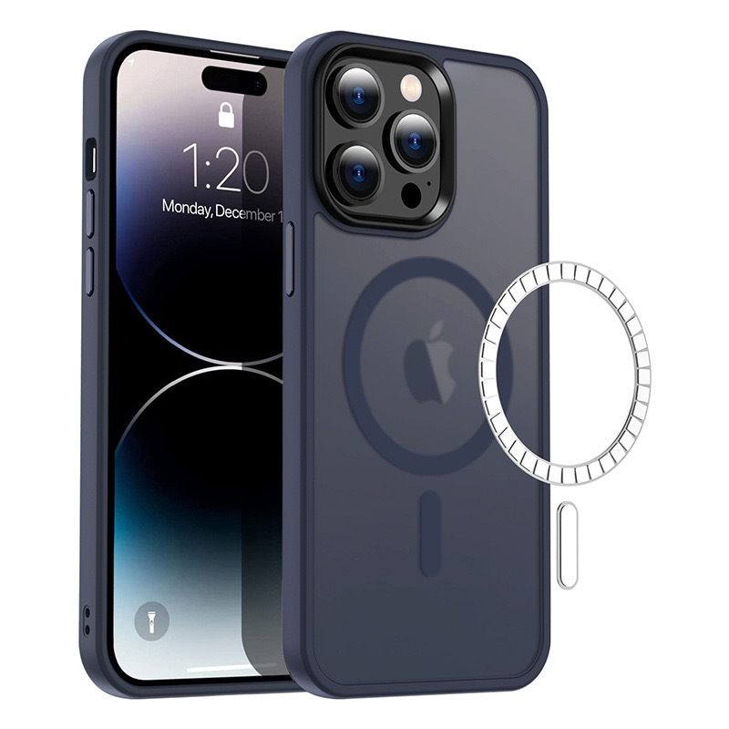 

Чехол My Choice для iPhone 11 магнитный, совместимый с MagSafe,темно-синий, iPhone 11