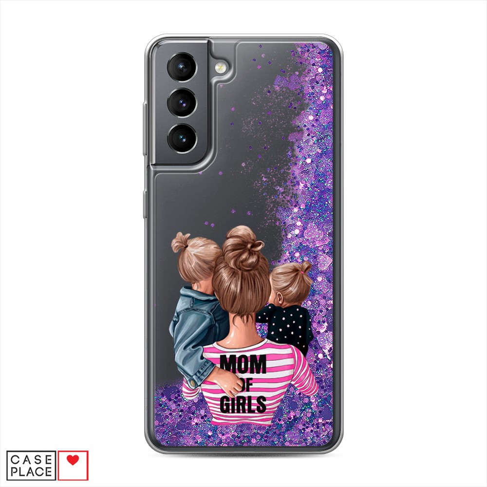 

Чехол Awog на Samsung Galaxy S21 / Самсунг S21 "Mom of Girls", Разноцветный, 2101892-1