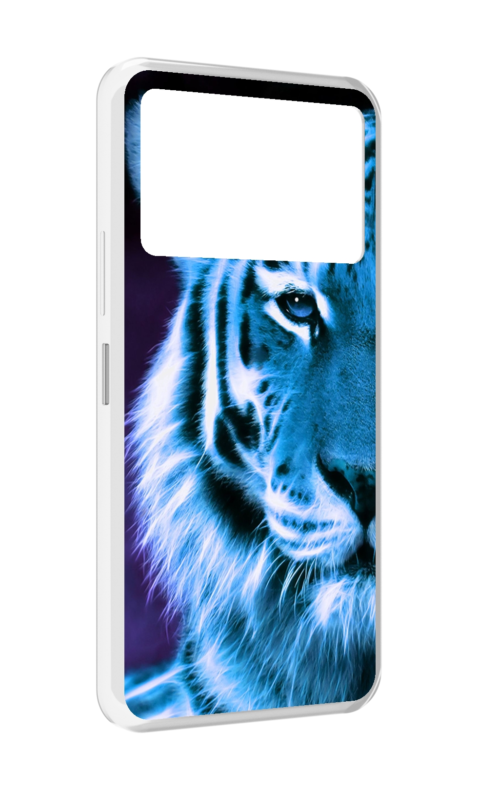 

Чехол MyPads Половина-тигра мужской для Infinix NOTE 12 VIP (X672), Прозрачный, Tocco