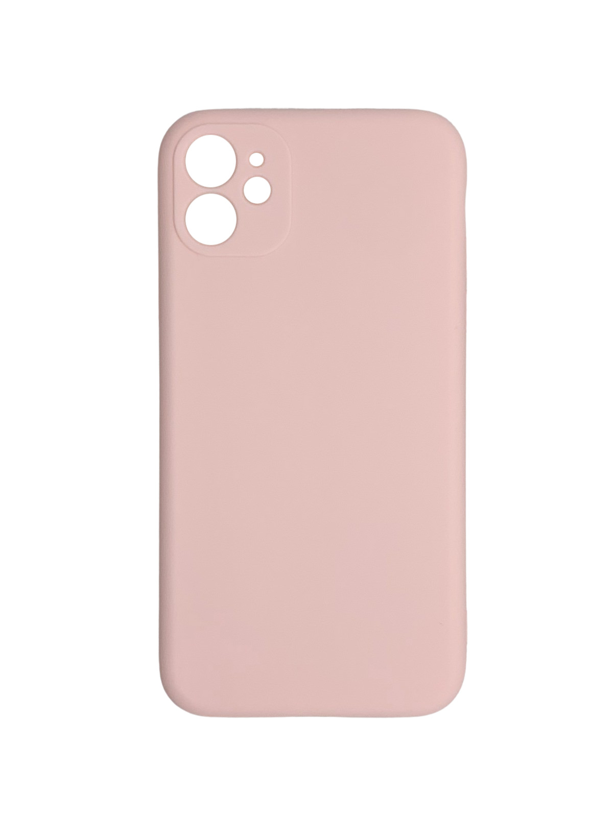 

Чехол для Apple iPhone 11, матовый розовый, Silicone case