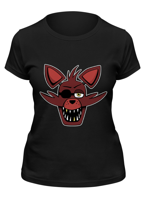 

Футболка женская Printio Foxy (пять ночей у фредди) черная XL, Черный, Foxy (пять ночей у фредди)