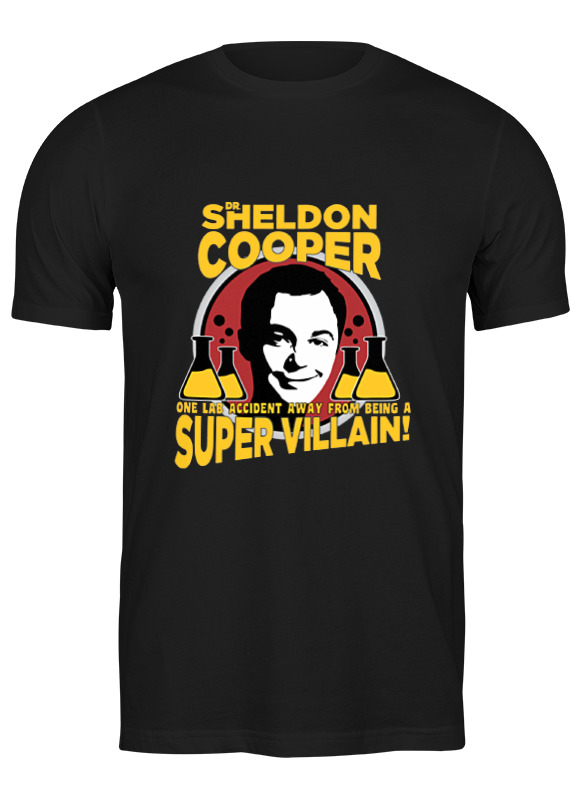 

Футболка мужская Printio Sheldon cooper (шелдон купер) черная XL, Черный, Sheldon cooper (шелдон купер)