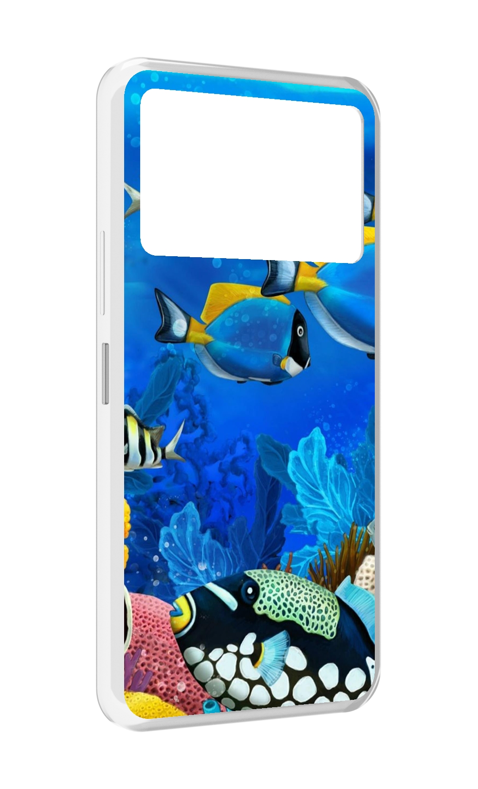 

Чехол MyPads Рыбки для Infinix NOTE 12 VIP (X672), Прозрачный, Tocco