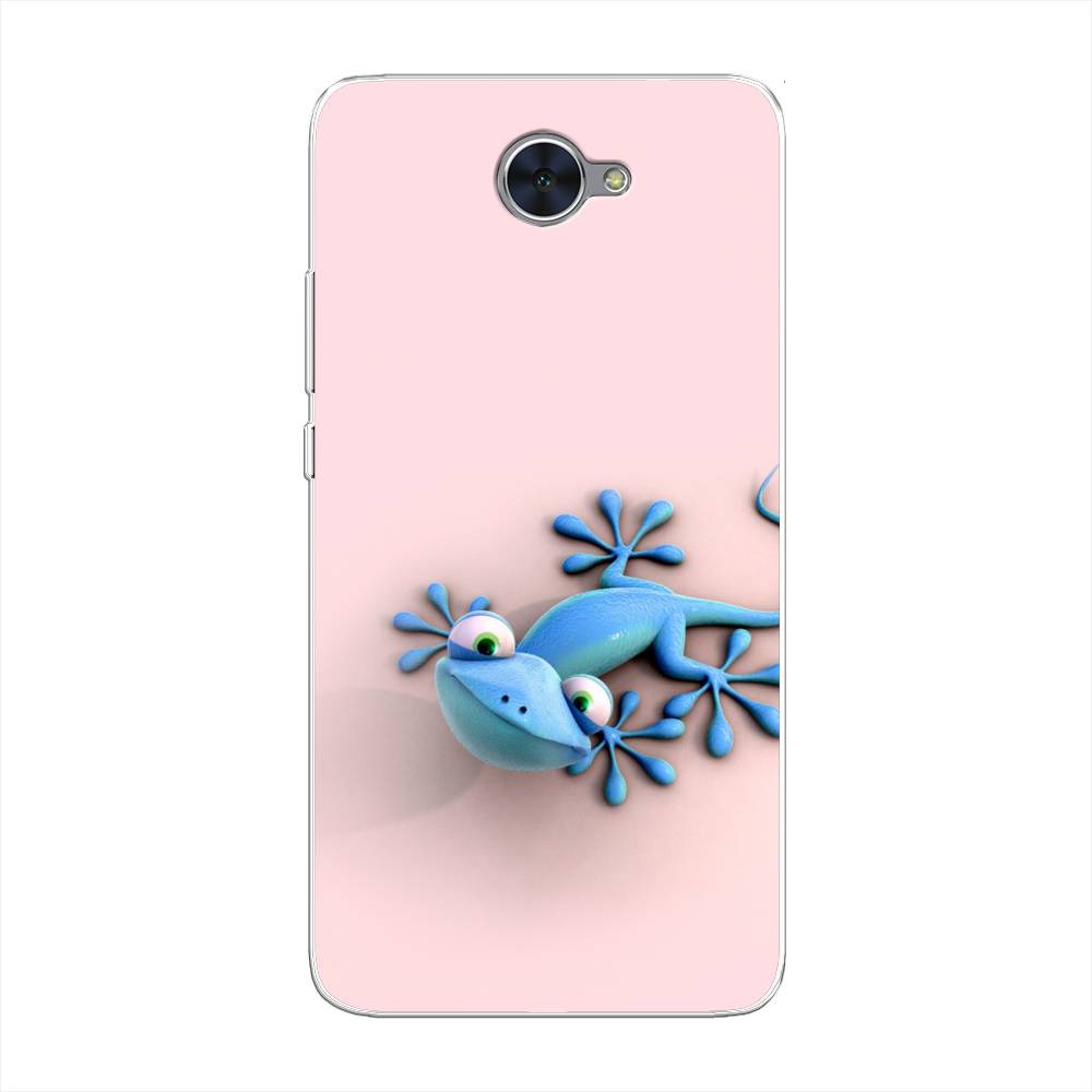 

Чехол Awog "Голубая ящерка" для Huawei Y7