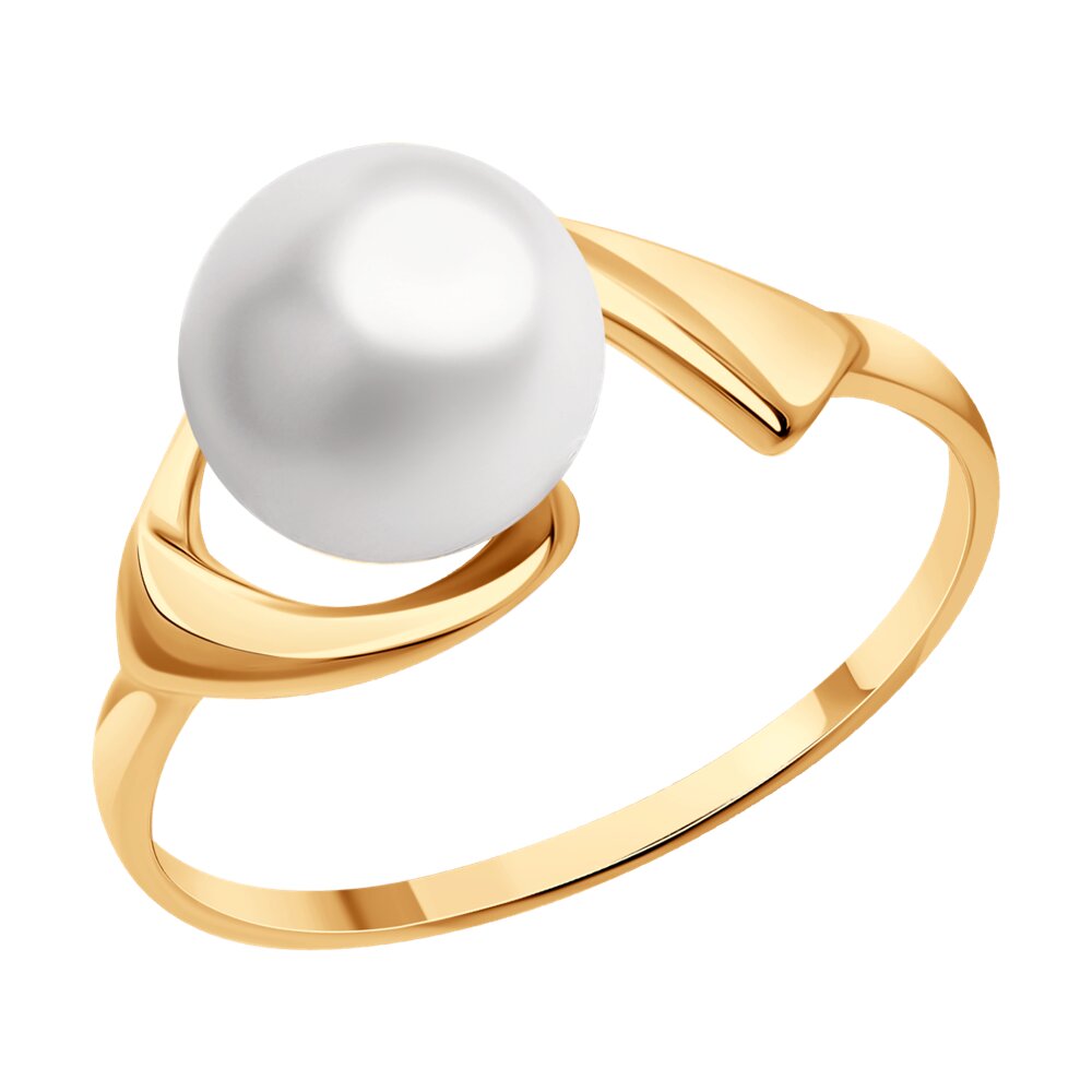 

Кольцо из серебра р. 17,5 Diamant 93-310-02627-1, жемчуг культивированный, 93-310-02627-1