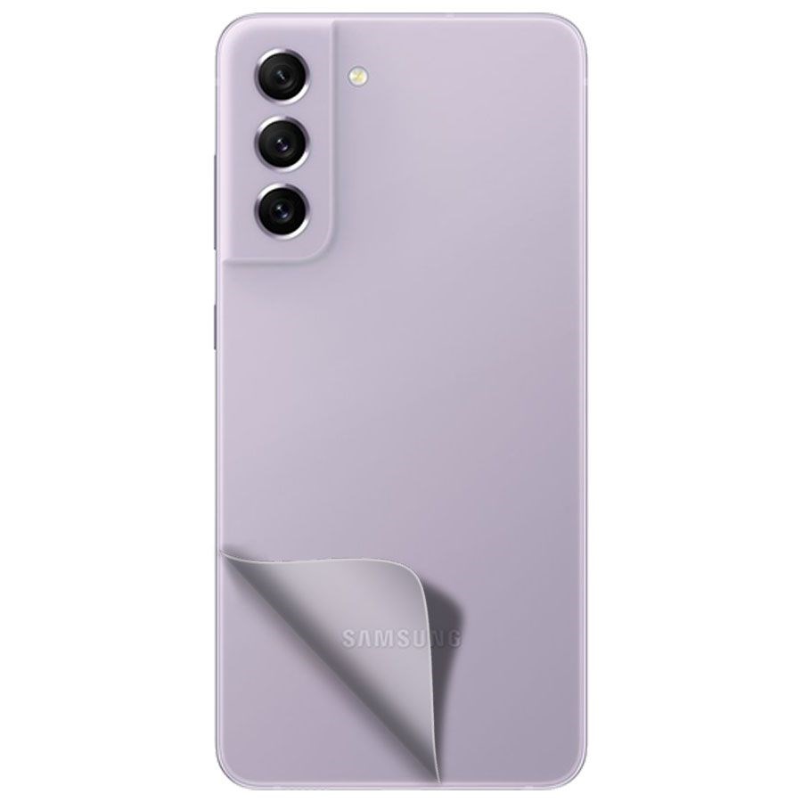 

Пленка защитная гидрогелевая Krutoff для SAMSUNG Galaxy S21 FE 5G задняя сторона