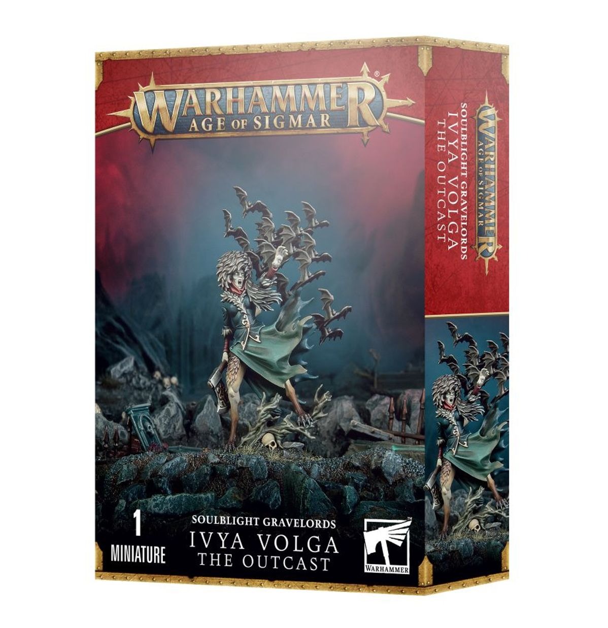 Миниатюры для игры Games Workshop Warhammer Age of Sigmar: Ivya Volga, the Outcast 91-17