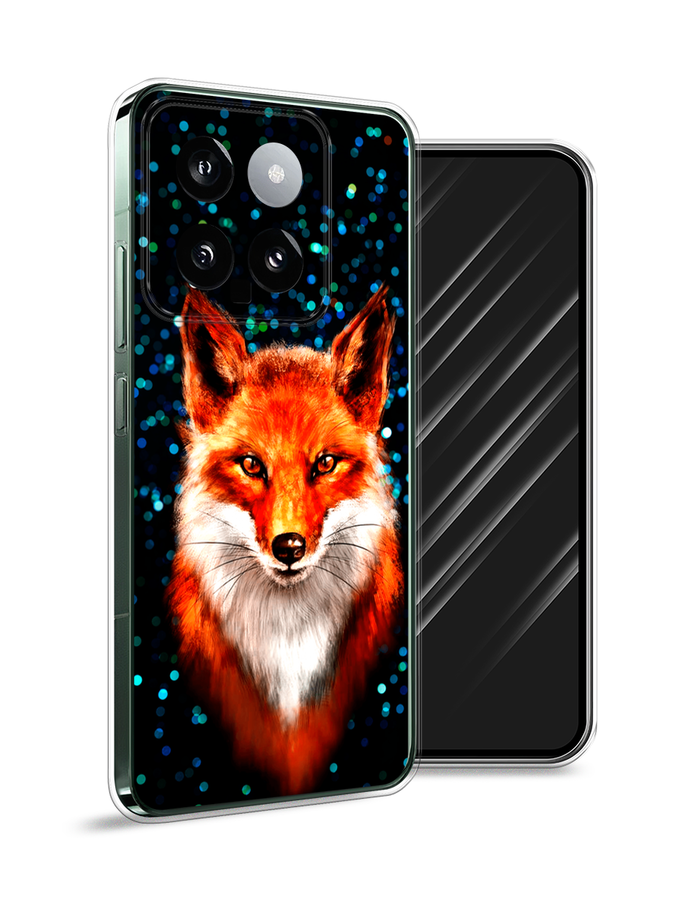 

Чехол Awog на Xiaomi 14 "Волшебная лиса", Оранжевый;черный;белый, 320350-1