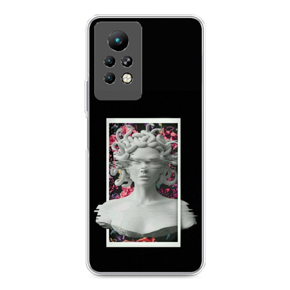 

Чехол для Infinix Note 11 Pro "Web Punk Медуза Горгона", Черный;серый, 3100550-6