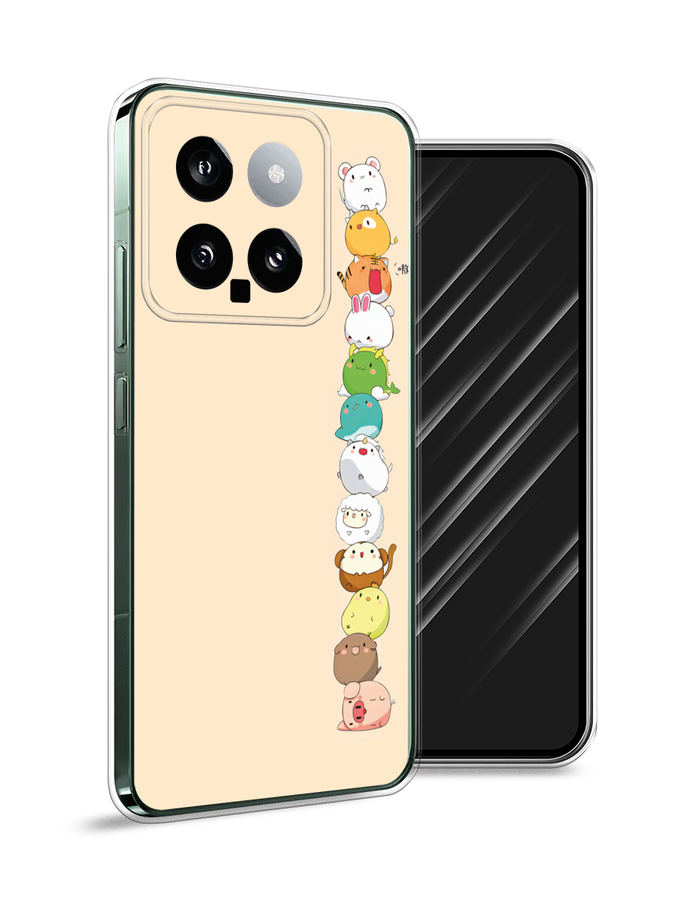 

Чехол Awog на Xiaomi 14 "Питомцы Чиби", Желтый, 320350-1