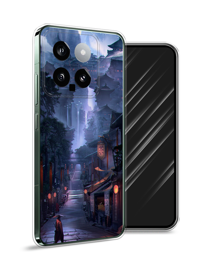 

Чехол Awog на Xiaomi 14 "Одинокий самурай", Синий;черный;коричневый, 320350-1