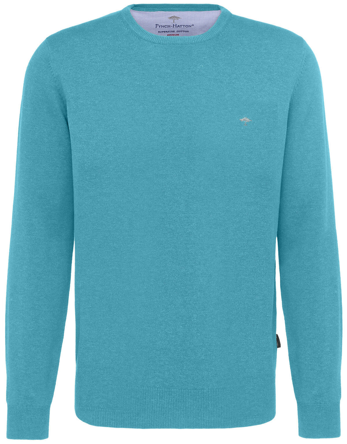 

Джемпер мужской FYNCH-HATTON 1119210612 бирюзовый 2XL, 1119210612