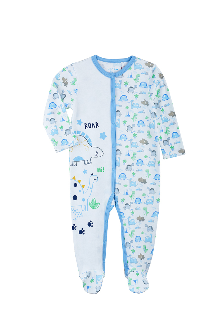 фото Комбинезон детский повседневный kari baby aw20b03503510 белый р.80