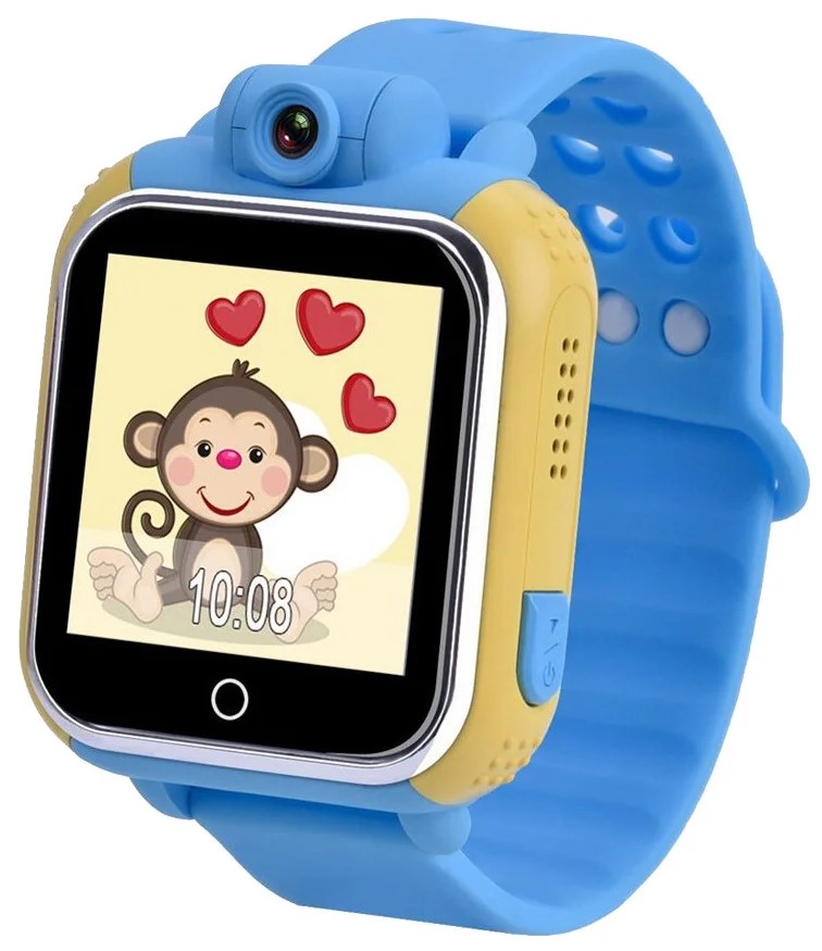 фото Детские смарт-часы smart baby watch gw1000 голубой голубой/голубой nobrand