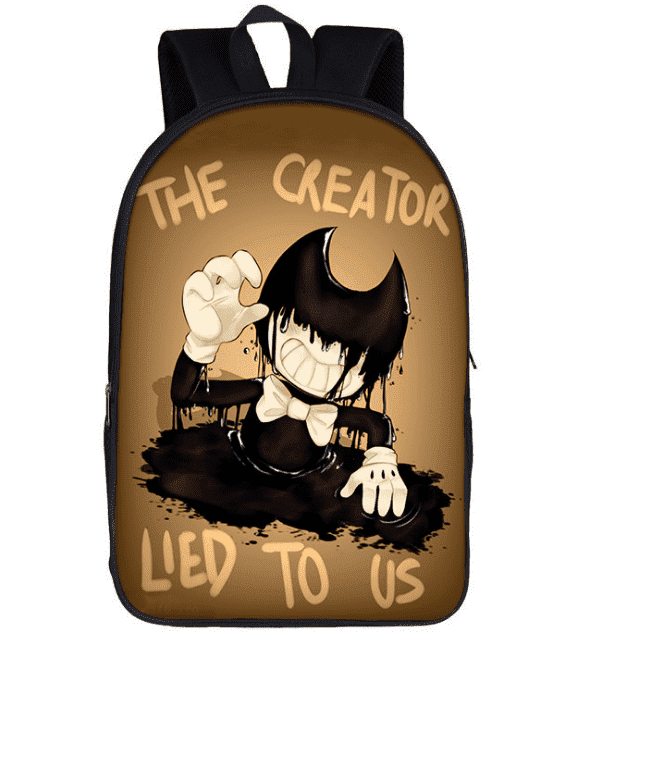 

Рюкзак Бенди "The creator lied to us" (коричневый), 8194-0-1