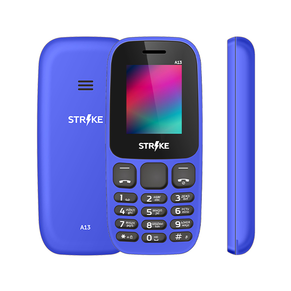 

Мобильный телефон Strike A13 Dark Blue, A13 Dark Blue