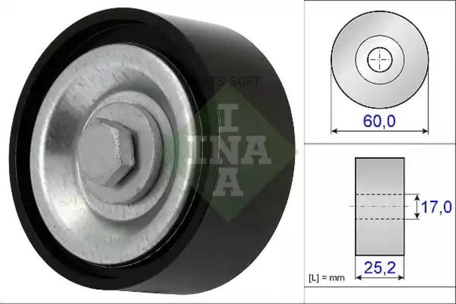 

Ролик автомобильный Ina 532071510