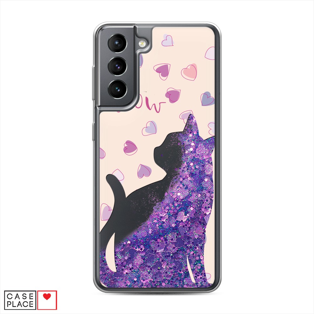 

Чехол Awog на Samsung Galaxy S21 / Самсунг S21 "Прозрачный кот", Разноцветный, 2101892-1
