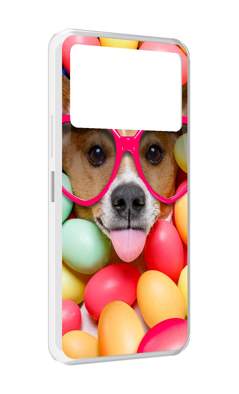 

Чехол MyPads Собака-в-яйцах для Infinix NOTE 12 VIP (X672), Прозрачный, Tocco