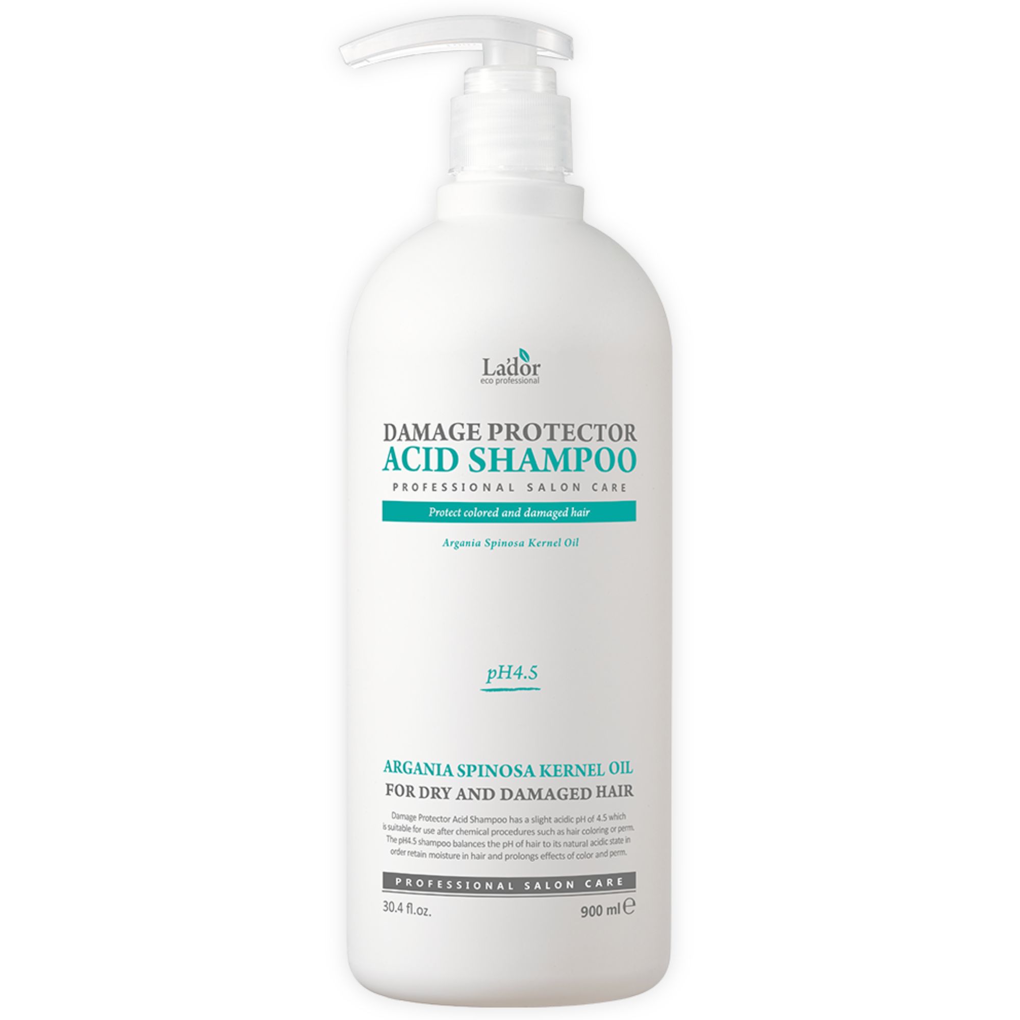 

Шампунь Lador с аргановым маслом pH 4.5 Damaged protector acid shampoo 900 мл