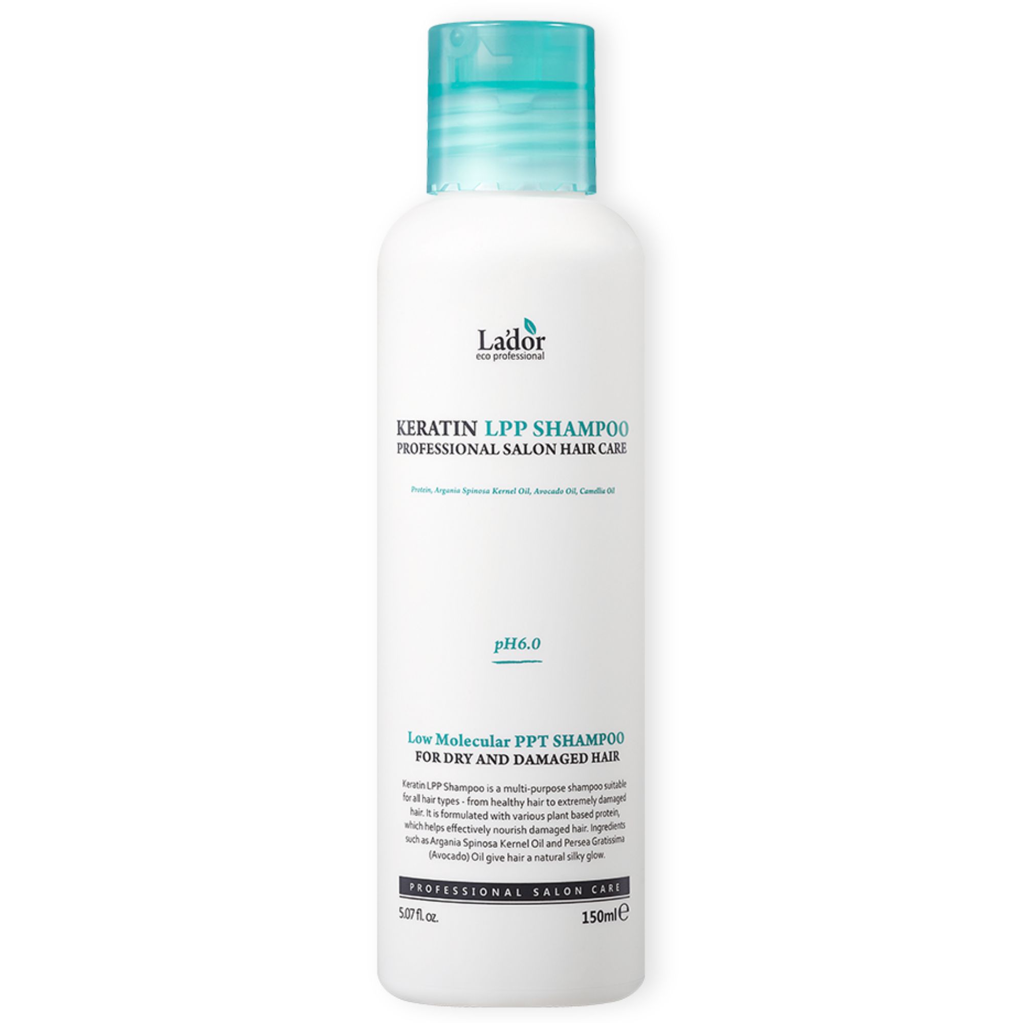 Шампунь Lador безщелочной кератиновый pH 6 Keratin LPP shampoo 150 мл