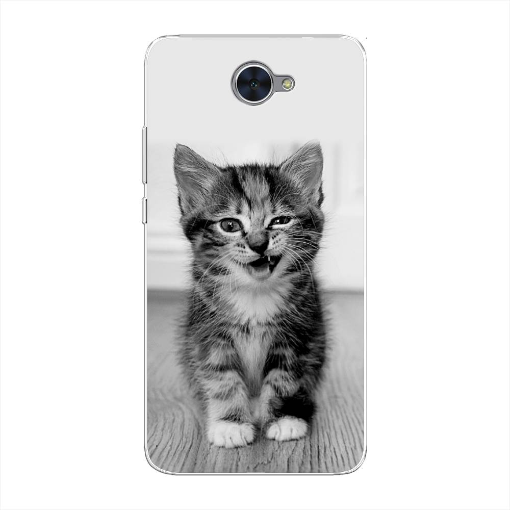 

Чехол Awog "Подмигивающий котенок" для Huawei Y7