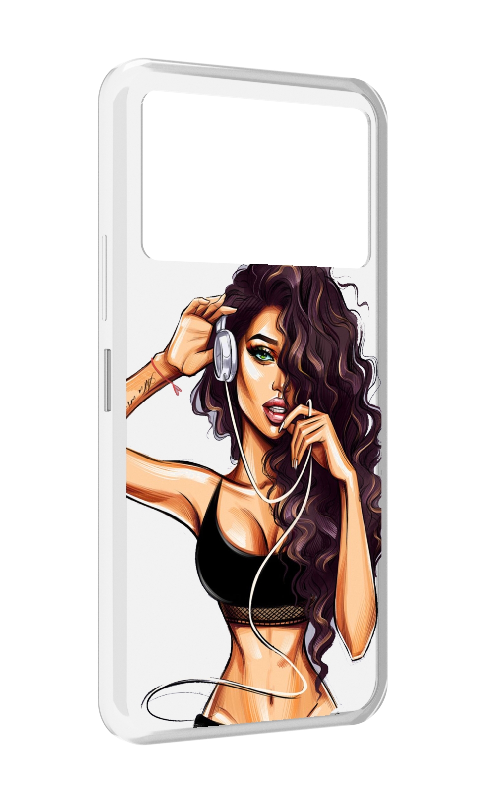 

Чехол MyPads Спортивная-девушка женский для Infinix NOTE 12 VIP (X672), Прозрачный, Tocco