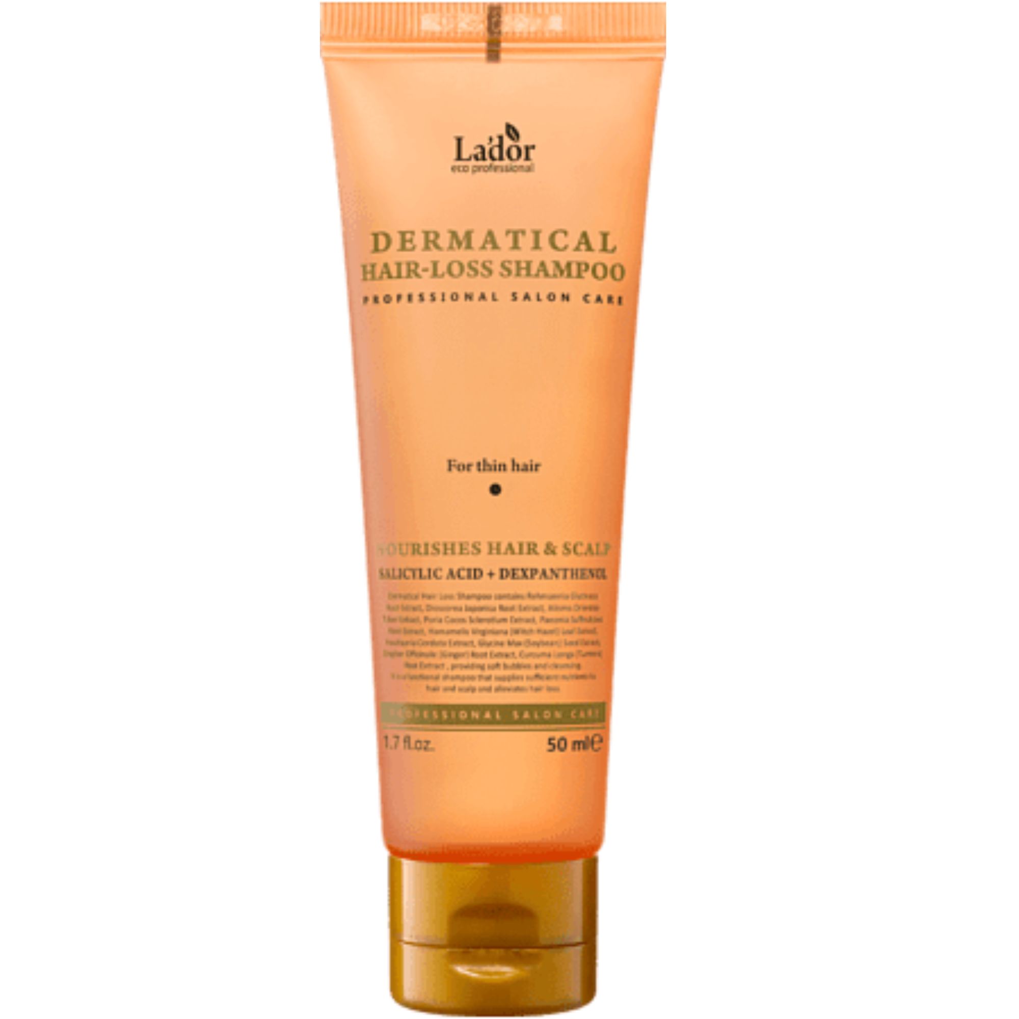 

Шампунь Lador против выпадения для тонких волос Dermatical hair loss shampoo 450 мл