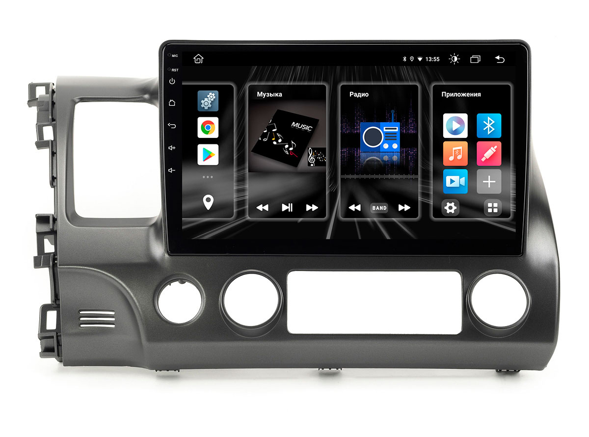 Incar Автомагнитола Honda Civic 06-11 sedan Optimum Incar DTA2-3703 Android 10 DSP па 2349900₽