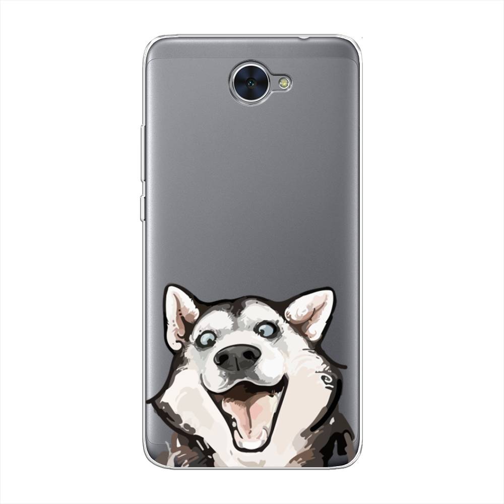 

Чехол Awog "Радостный хаски" для Huawei Y7