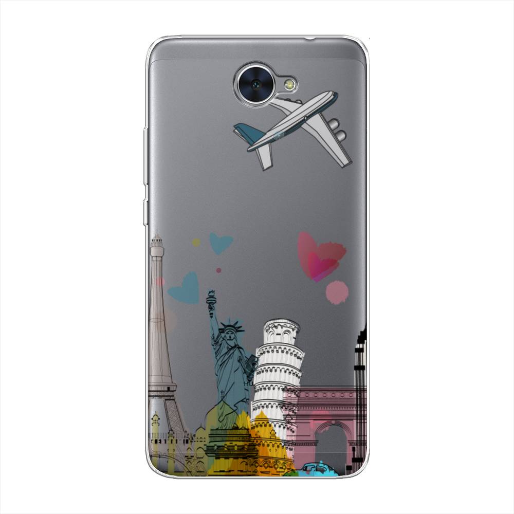 

Чехол Awog "Самолет путешествий" для Huawei Y7