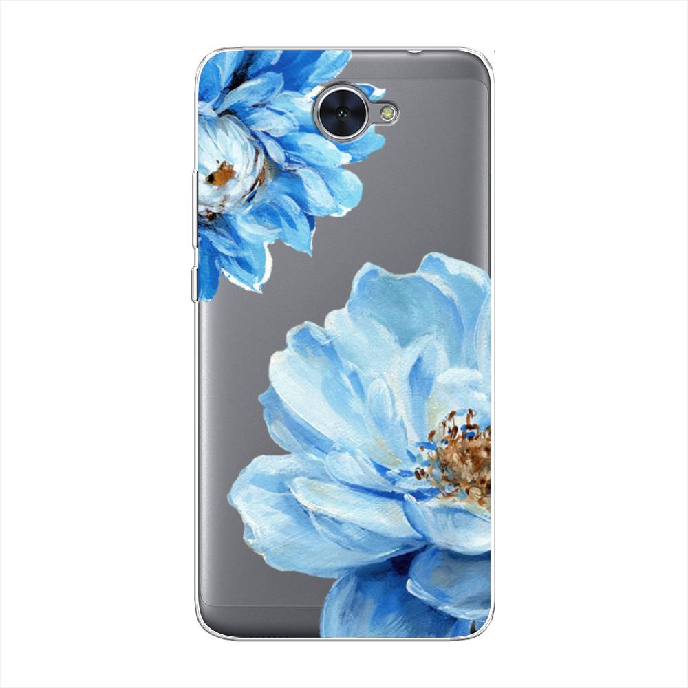 

Чехол Awog "Голубые клематисы" для Huawei Y7