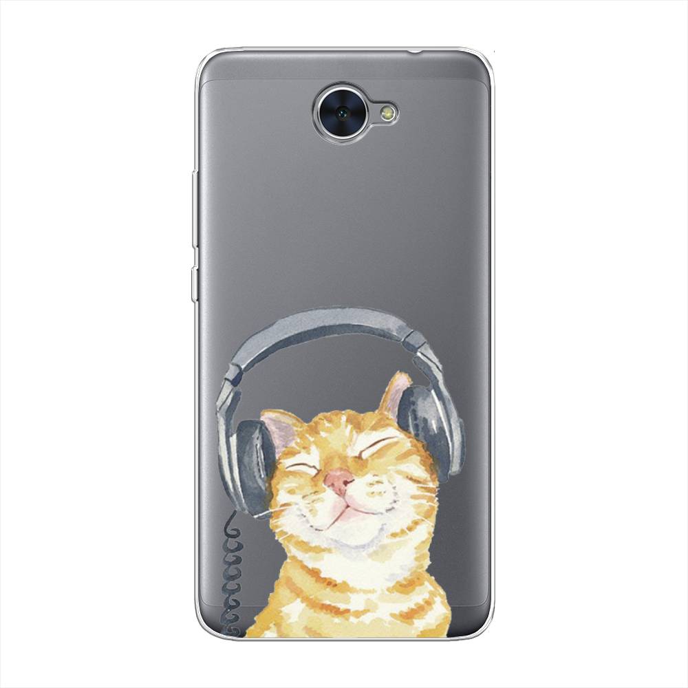 

Чехол Awog "Кот меломан" для Huawei Y7