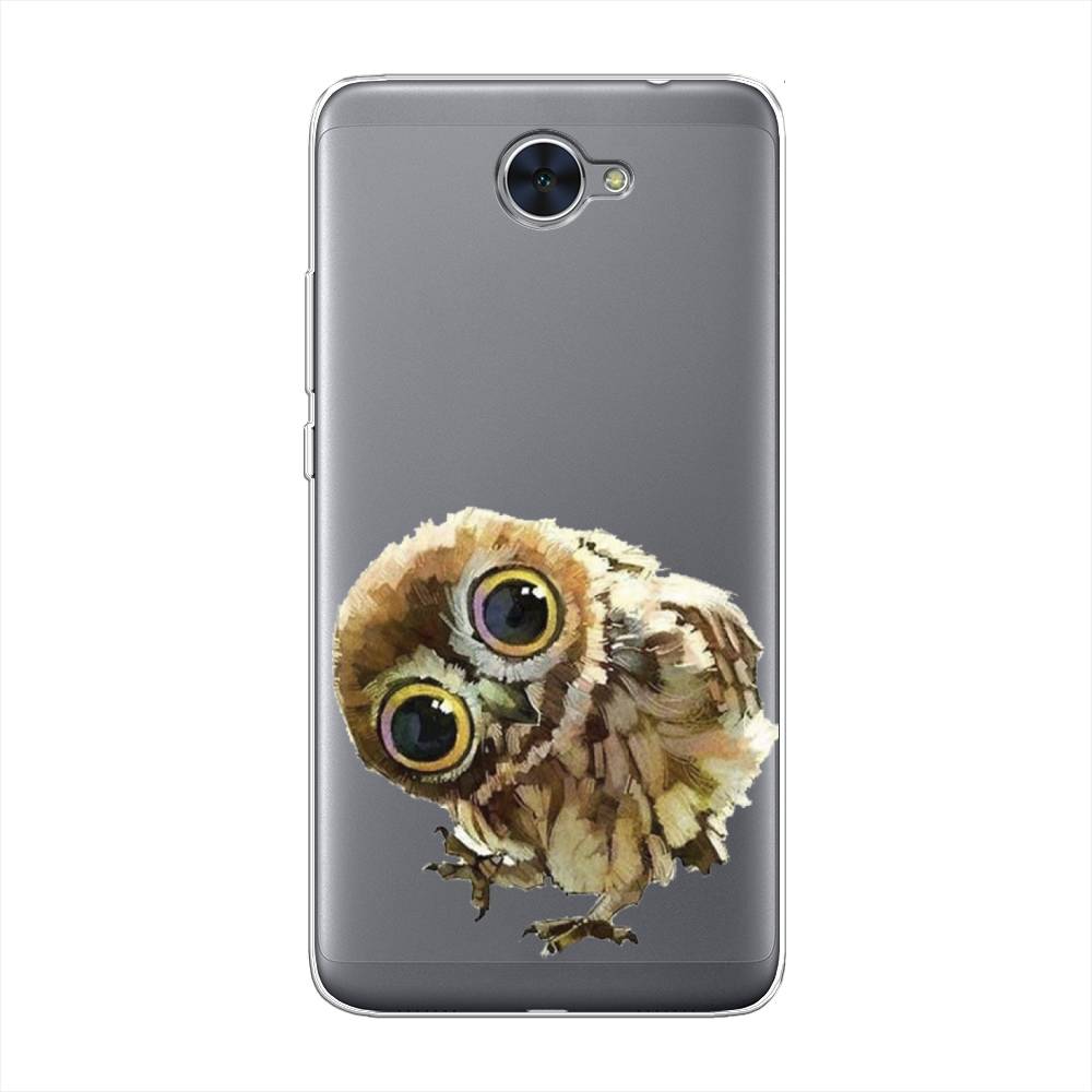 

Чехол Awog "Любопытный совенок" для Huawei Y7