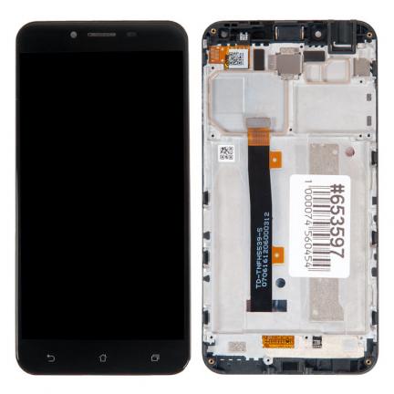 

Дисплей в сборе с тачскрином и рамкой крепления для ASUS ZenFone 3 Max ZC553KL
