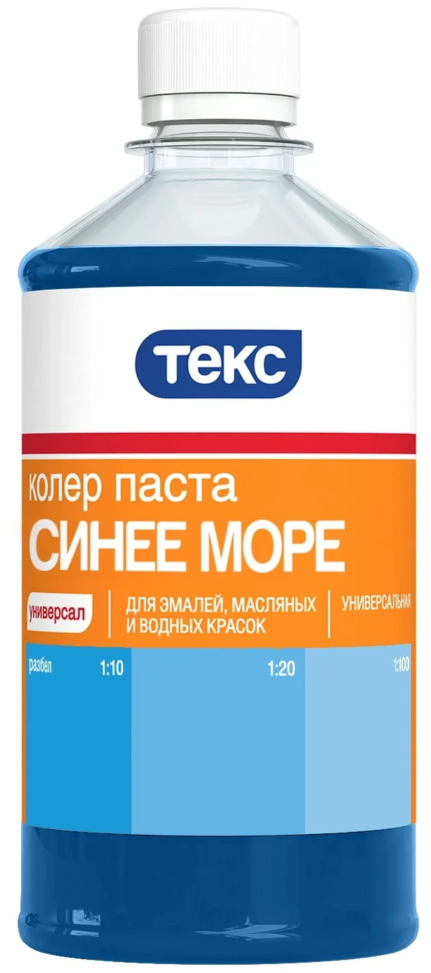 

Паста колеровочная универсальная Текс 0,5 л, синее море