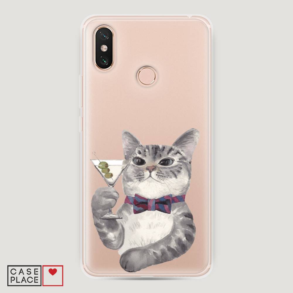 

Пластиковый чехол "Кот джентльмен" на Xiaomi Mi Max 3, Кот джентльмен